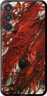 TPU чехол Абстрактна композиція в червоних тонах для Samsung Galaxy M35 5G - 6541b-3738 изображение 