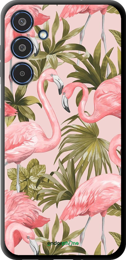 TPU чехол Фламінго 2 для Samsung Galaxy M35 5G - 4360b-3738 изображение 