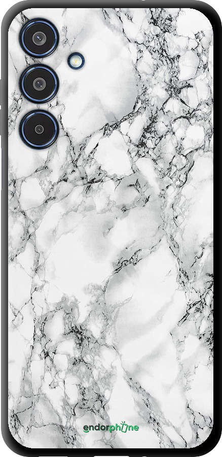 TPU чехол Мармур білий для Samsung Galaxy M35 5G - 4480b-3738 изображение 