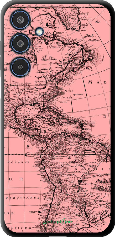 TPU чехол Карта для Samsung Galaxy M35 5G - 4794b-3738 изображение 