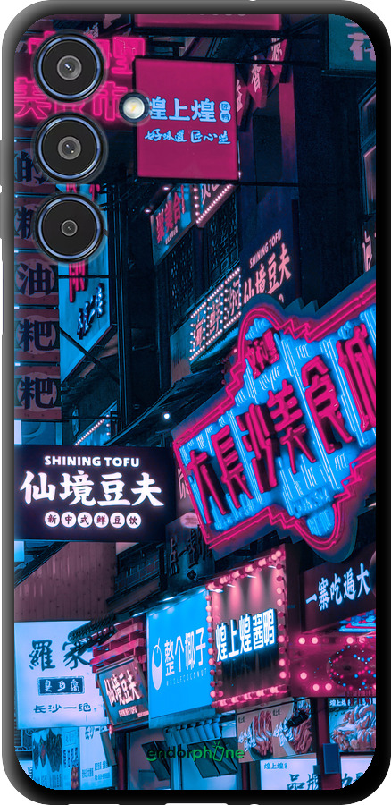 TPU чехол Hong Kong City для Samsung Galaxy M35 5G - 5536b-3738 изображение 