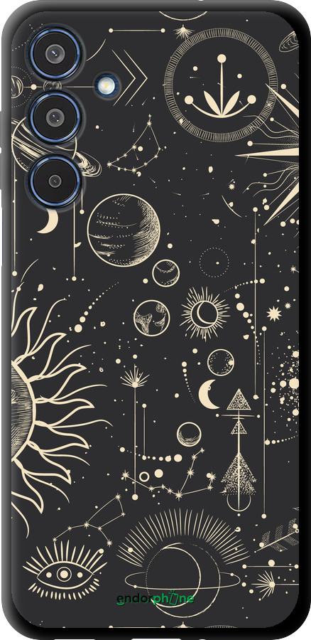 TPU чехол Фаза місяця для Samsung Galaxy M35 5G - 5605b-3738 изображение 
