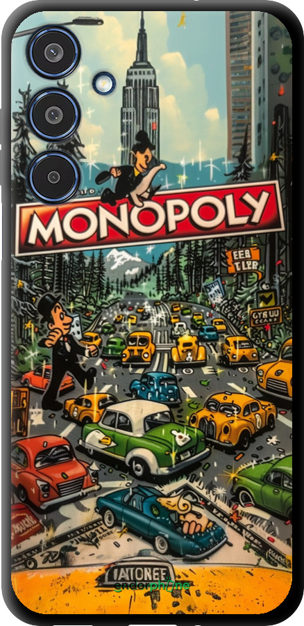 TPU чехол Міський драйв Monopoly для Samsung Galaxy M35 5G - 6088b-3738 изображение 