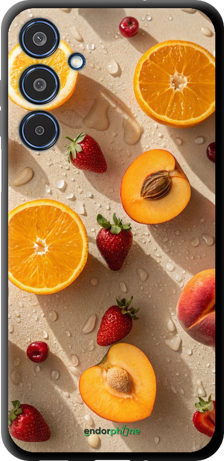 TPU чехол Фрукты 3 для Samsung Galaxy M35 5G - 6703b-3738 изображение 