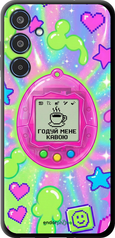 TPU чехол Y2K Aesthetic Retro Pet: Годуй мене кавою для Samsung Galaxy M35 5G - 6784b-3738 изображение 