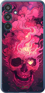 Силиконовый чехол Череп арт для Samsung Galaxy M35 5G - 6385u-3738 изображение 