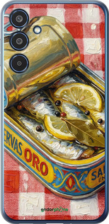 Силіконовий чехол Vintage Sardine Tin Phone для Samsung Galaxy M35 5G - 6772u-3738 изображение 
