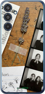 Силиконовый чехол Aesthetic Scrapbook Collage для Samsung Galaxy M35 5G - 6773u-3738 изображение 