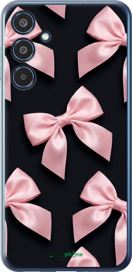 Силіконовий чехол Coquette Ribbons Dark Coquette для Samsung Galaxy M35 5G - 6767u-3738 изображение 