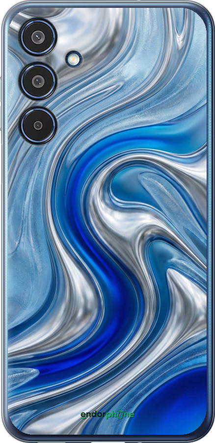Силіконовий чехол Liquid Chrome для Samsung Galaxy M35 5G - 6781u-3738 изображение 