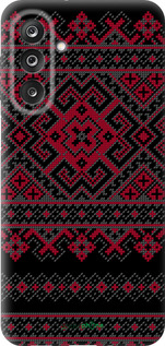 Силиконовый чехол Вышиванка 52 для Samsung Galaxy M36 - 1763u-4103 изображение 