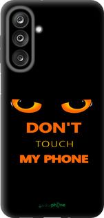 Силиконовый чехол Don't touch the phone для Samsung Galaxy M36 - 4261u-4103 изображение 
