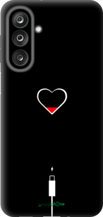 Силиконовый чехол Подзарядка сердца для Samsung Galaxy M36 - 4274u-4103 изображение 
