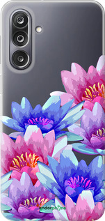 Силиконовый чехол Лотос для Samsung Galaxy M36 - 4862u-4103 изображение 