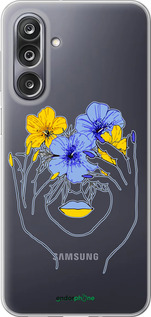Силиконовый чехол Девушка v4 для Samsung Galaxy M36 - 5276u-4103 изображение 