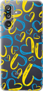 Силиконовый чехол Сердца UA для Samsung Galaxy M36 - 5292u-4103 изображение 