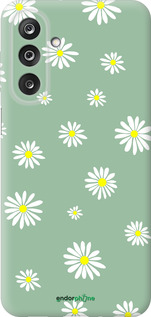 Силиконовый чехол Ромашки v4 для Samsung Galaxy M36 - 5603u-4103 изображение 