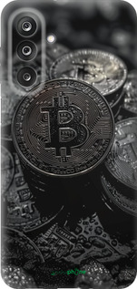 Силиконовый чехол Black Bitcoin для Samsung Galaxy M36 - 6090u-4103 изображение 