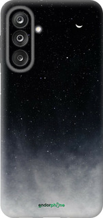 Силиконовый чехол Сині хмари, Синій місяць для Samsung Galaxy M36 - 6396u-4103 изображение 