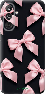 Силиконовый чехол Coquette Ribbons Dark Coquette для Samsung Galaxy M36 - 6767u-4103 изображение 