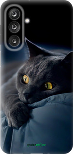 Силиконовый чехол 'Дымчатый кот' для Samsung Galaxy M36 изображение 2