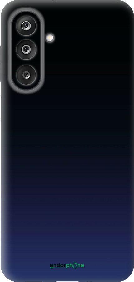 Силиконовый чехол Градиент в тёмно - синем стиле для Samsung Galaxy M36 - 6542u-4103 изображение 