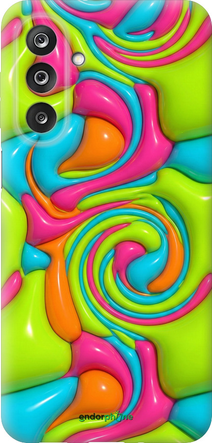 Силиконовый чехол Y2K Jelly Dream для Samsung Galaxy M36 - 6780u-4103 изображение 
