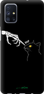 TPU чехол Кошка для Samsung Galaxy M51 M515F - 6505b-1944 изображение 