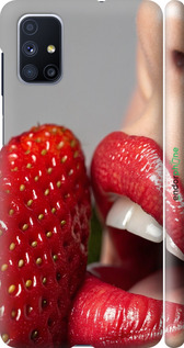 3D пластиковий матовий чехол Насолода для Samsung Galaxy M51 M515F - 6701m-1944 изображение 