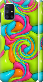 3D пластиковий матовий чехол Y2K Jelly Dream для Samsung Galaxy M51 M515F - 6780m-1944 изображение 