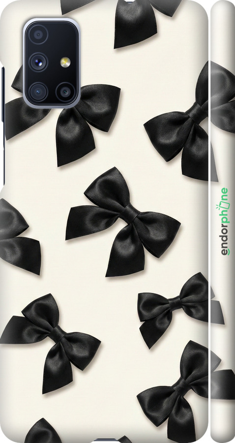 3D пластиковий матовий чехол Dark Coquette для Samsung Galaxy M51 M515F - 6765m-1944 изображение 