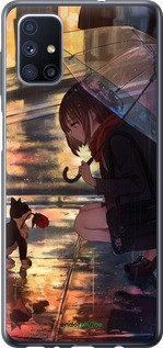 Силиконовый чехол Anime для Samsung Galaxy M51 M515F - 6609u-1944 изображение 