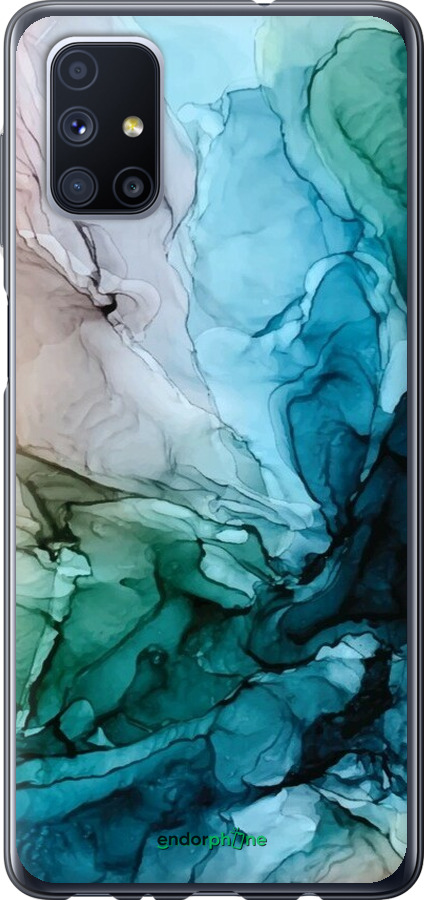 2D пластиковый чехол С красочной абстрактной картиной Соленые берега для Samsung Galaxy M51 M515F - 6405t-1944 изображение 