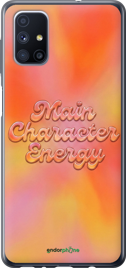 Силиконовый чехол Aura Gradient Main Character Energy Aesthetic Y2K для Samsung Galaxy M51 M515F - 6783u-1944 изображение 