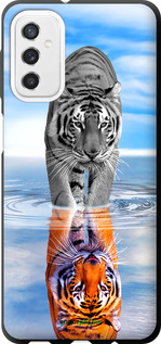 TPU чехол Тигр для Samsung Galaxy M52 M526B - 6016b-2490 изображение 