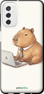 TPU чехол Funny Capybara CEO Working для Samsung Galaxy M52 M526B - 6777b-2490 изображение 