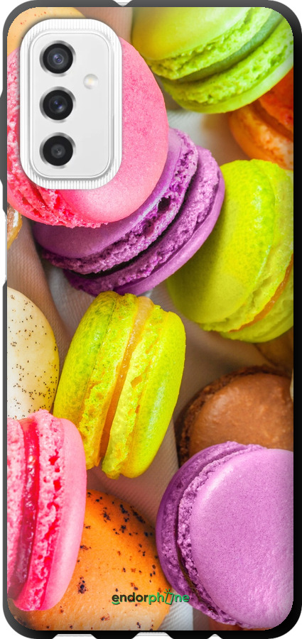 

Coque du TPU noir "Macarons" pour Samsung Galaxy M52 M526B, Jaune