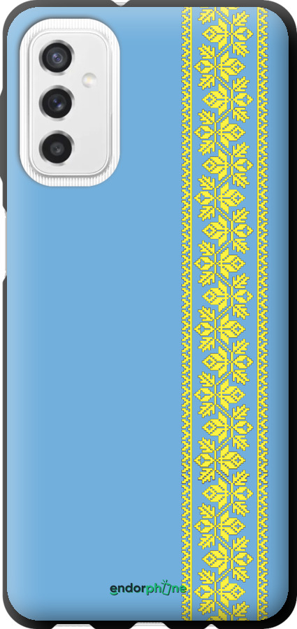TPU чехол Вышиванка 33 для Samsung Galaxy M52 M526B - 602b-2490 изображение 