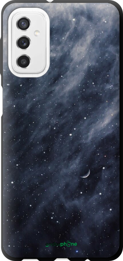 TPU чехол Голубые облака, Голубая луна для Samsung Galaxy M52 M526B - 6398b-2490 изображение 