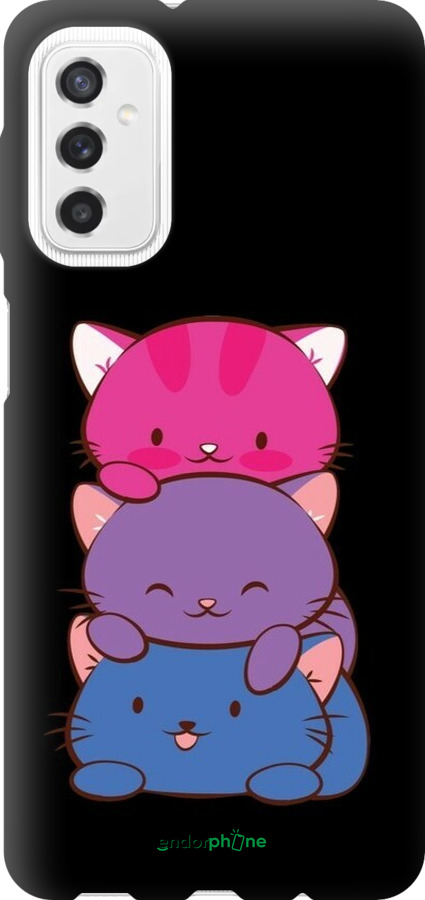 TPU чехол Милі котятка для Samsung Galaxy M52 M526B - 6518b-2490 изображение 