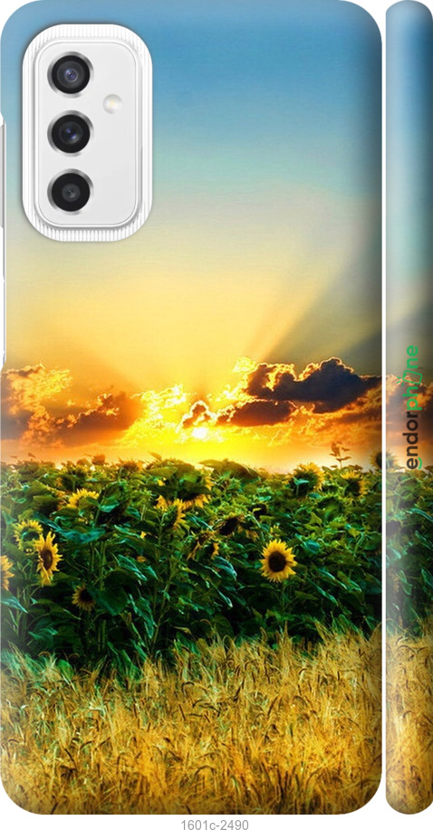 

3D пластиковий матовий чохол "Україна" для Samsung Galaxy M52 M526B