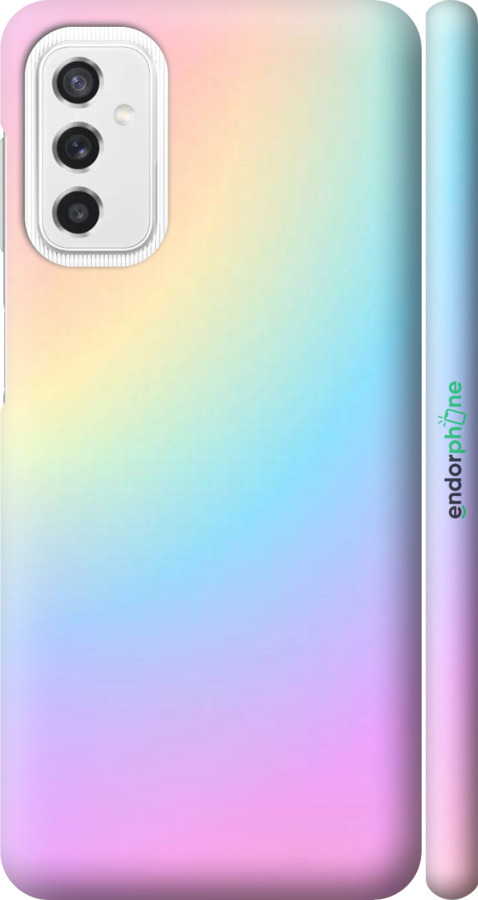 

3D пластиковий матовий чохол "Веселка 2" для Samsung Galaxy M52 M526B, Рожевий