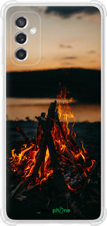 Силикон с усиленными углами чехол Огонь для Samsung Galaxy M52 M526B - 6021sp-2490 изображение 