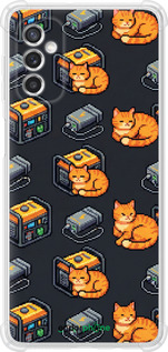 Силикон с усиленными углами чехол Autonomous Zone для Samsung Galaxy M52 M526B - 6771sp-2490 изображение 