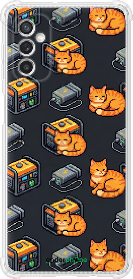 Силикон с усиленными углами чехол Autonomous Zone для Samsung Galaxy M52 M526B - 6771sp-2490 изображение 