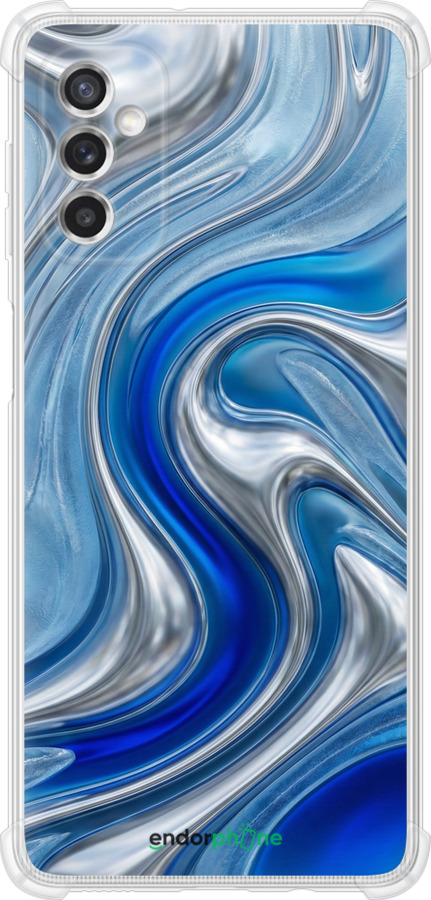 Силіконовий протиударний с посиленими кутами чехол Liquid Chrome для Samsung Galaxy M52 M526B - 6781sp-2490 изображение 