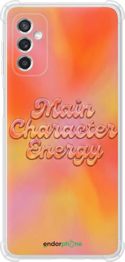 Силикон с усиленными углами чехол Aura Gradient Main Character Energy Aesthetic Y2K для Samsung Galaxy M52 M526B - 6783sp-2490 изображение 