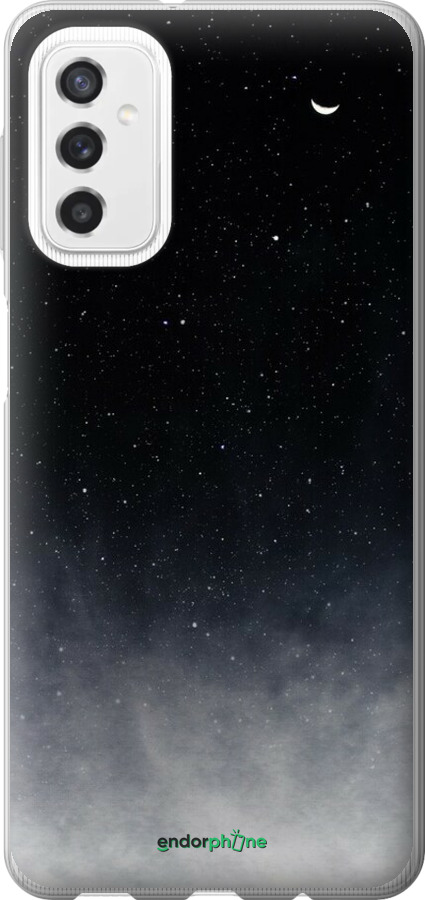 Силиконовый чехол Сині хмари, Синій місяць для Samsung Galaxy M52 M526B - 6396u-2490 изображение 