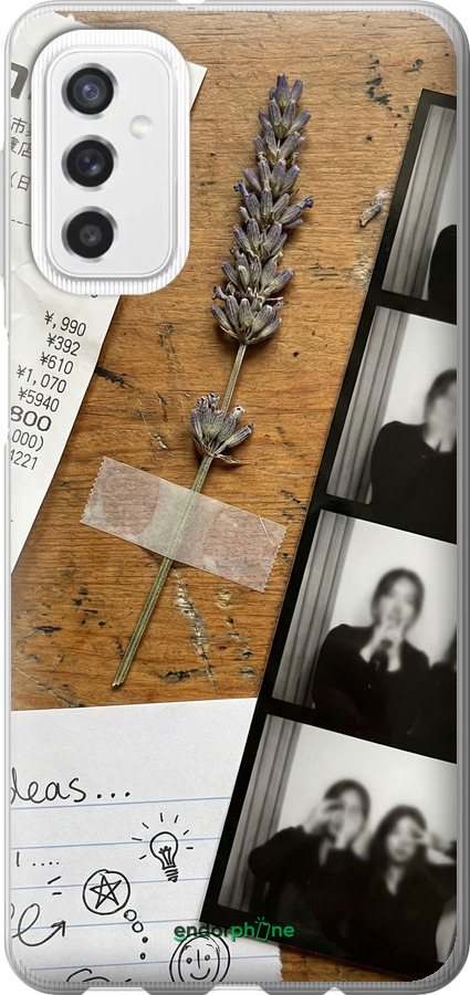 Силиконовый чехол Aesthetic Scrapbook Collage для Samsung Galaxy M52 M526B - 6773u-2490 изображение 