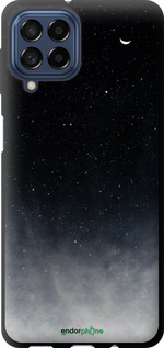 TPU чехол Сині хмари, Синій місяць для Samsung Galaxy M53 M536B - 6396b-2608 изображение 